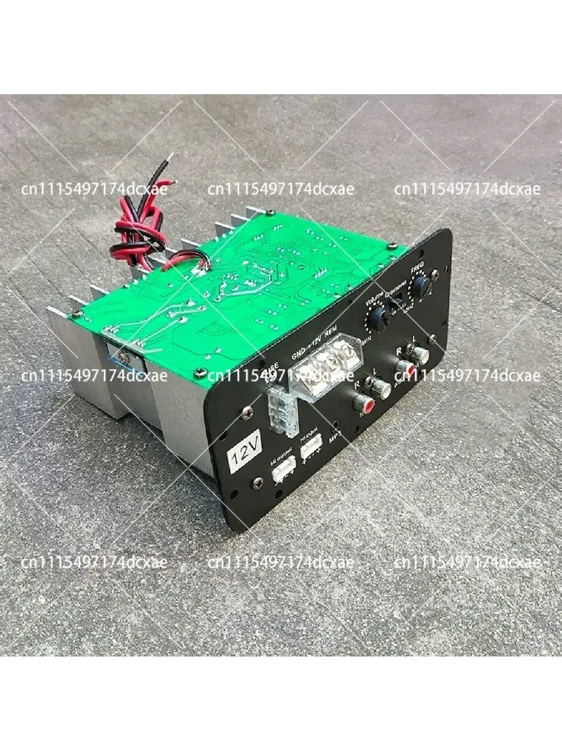 400W 12V Full-Range Subwoofer Conversion Inlet Tube, Power Amplifier Board for 12-Inch Car Audio System