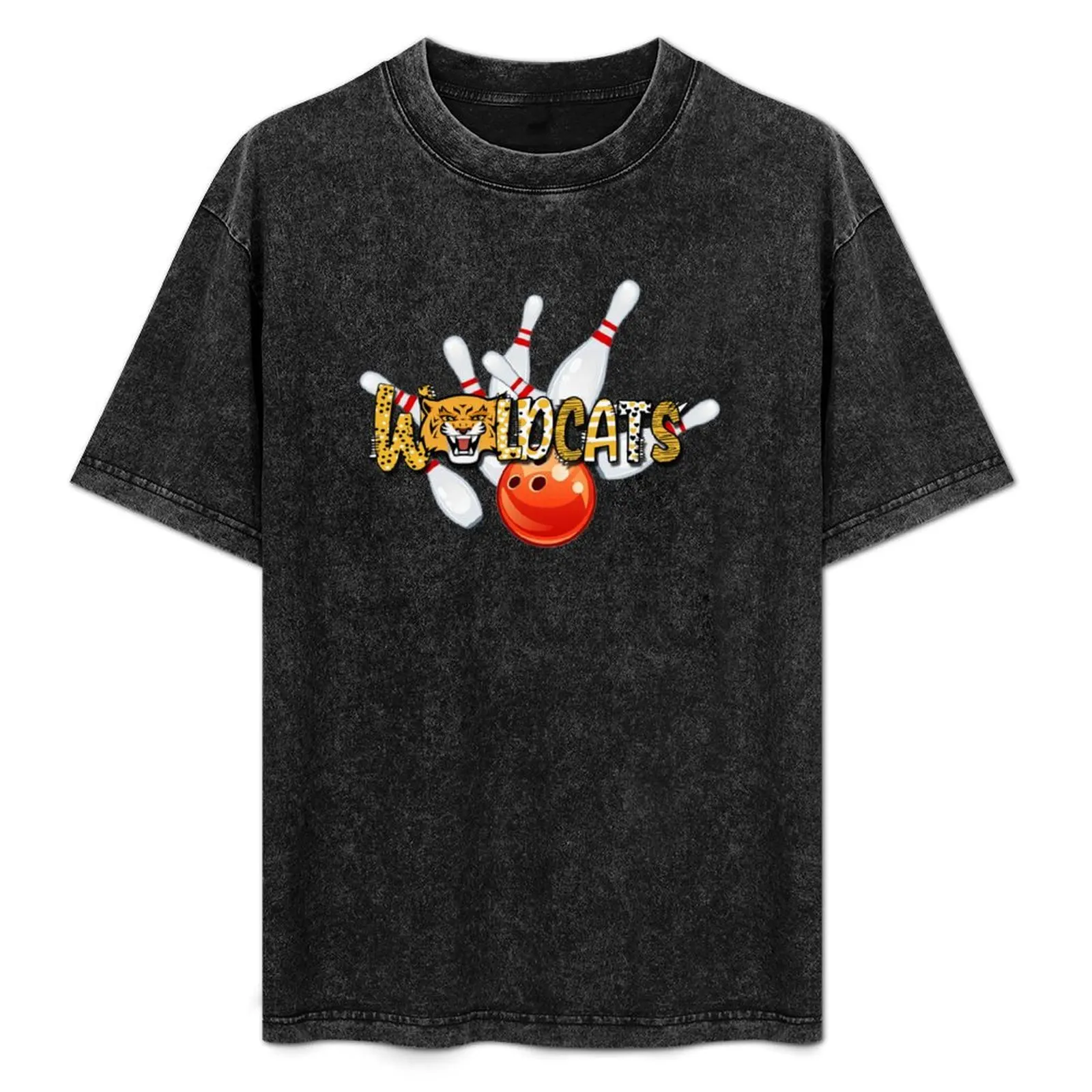 

Wildcats tenpin bowling team T-Shirt All Match Basic Short Sleeve Top