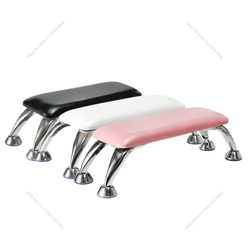 #  Japanese-Made Comfortable Leather Nail Footstools with Hand Protection - in-Stock for Nail Salons | Foot-Operated Tools
