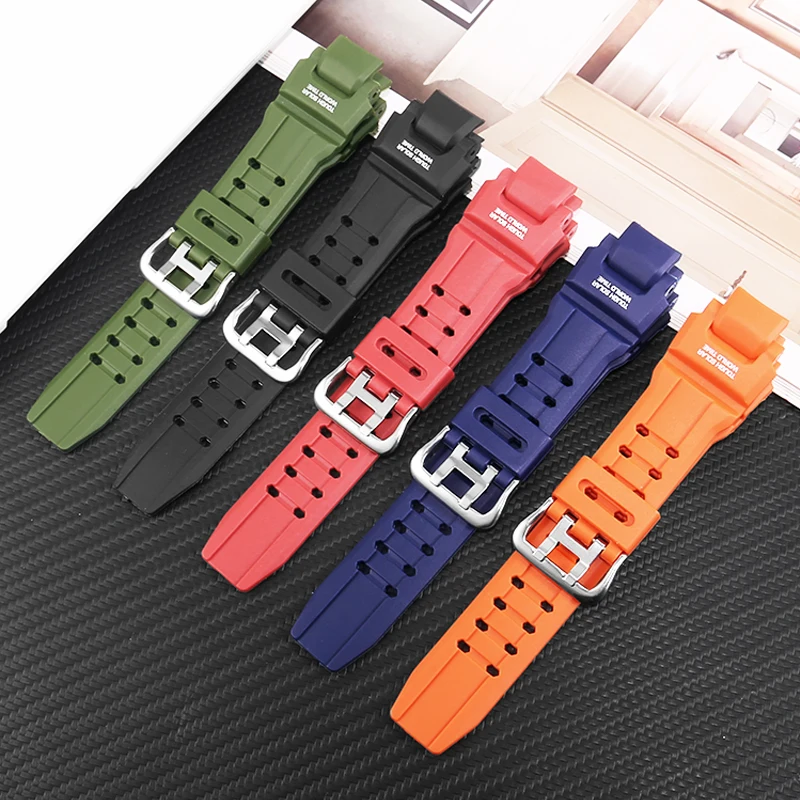 Silicone Watch Strap Substitute For GA-1000/1100/GW4000/A1000/A1100 Series Special Convex Interface Rubber Watchband