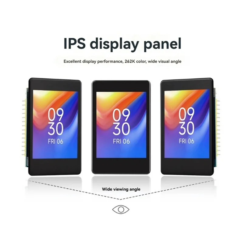 ESP32-S3 Placa de desenvolvimento de tela de 2 polegadas ESP32 com display ESP32-S3-Touch-LCD-2