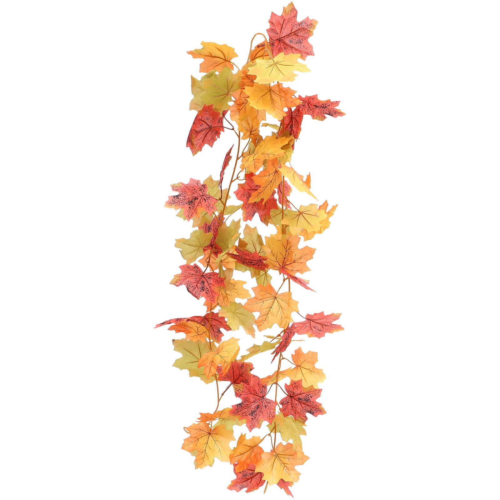 

Simulation Maple Leaf Wall Hanging Fall Vine Rattan Home Decor Thanksgiving Artificial Autumn Indoor Plant Decor Harvest