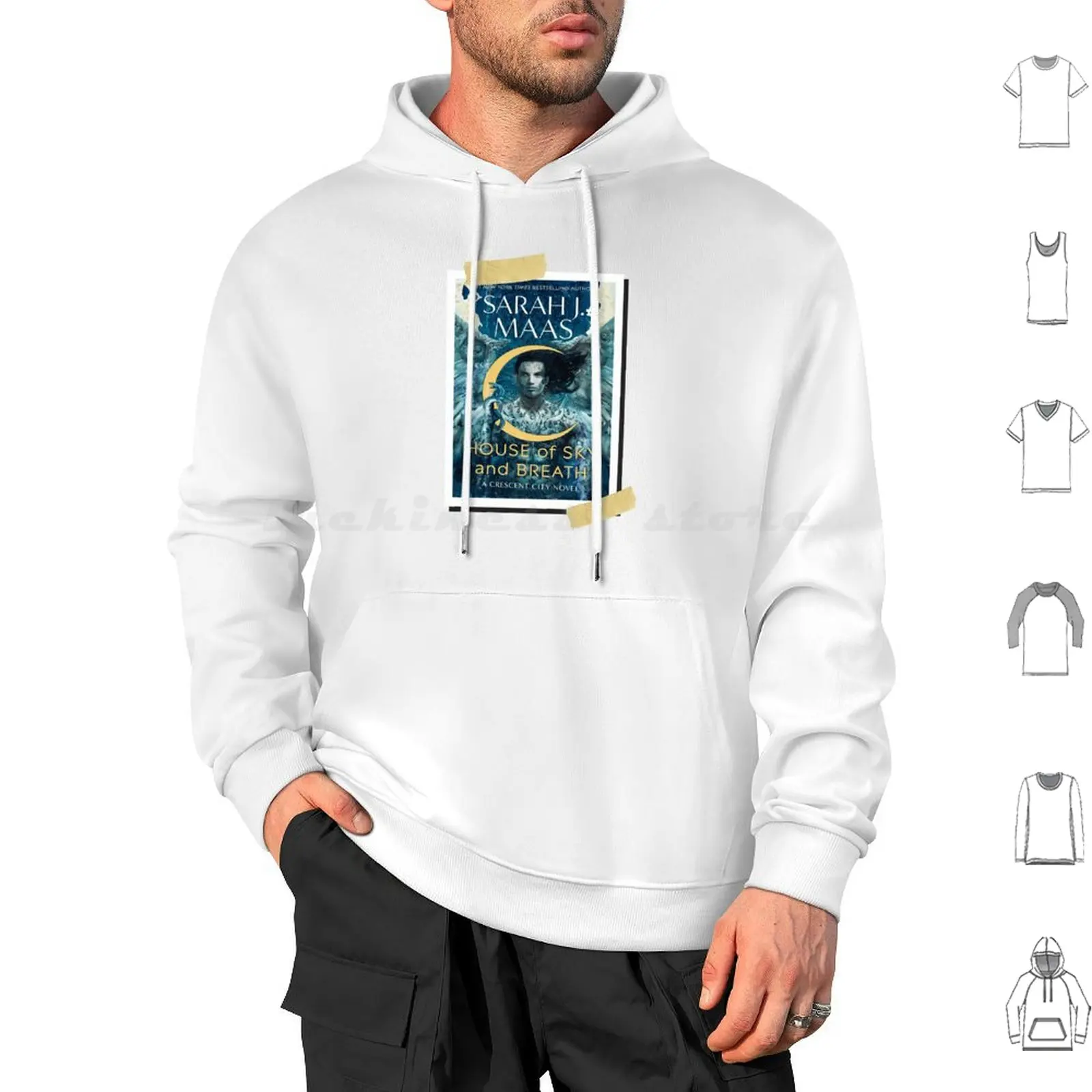 House Of Sky Hoodies Long Sleeve House Of Sky And Breath Crescent City House Of Earth And Blood Quinlan Fantasy Sarah