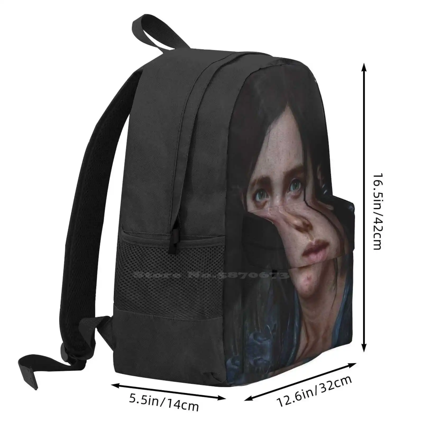 ~ellie Williams~ Backpack For Student School Laptop Travel Bag Ellie Ellie Tlou Ellie Ellie Miller The Last Of Us 2 Ellie The