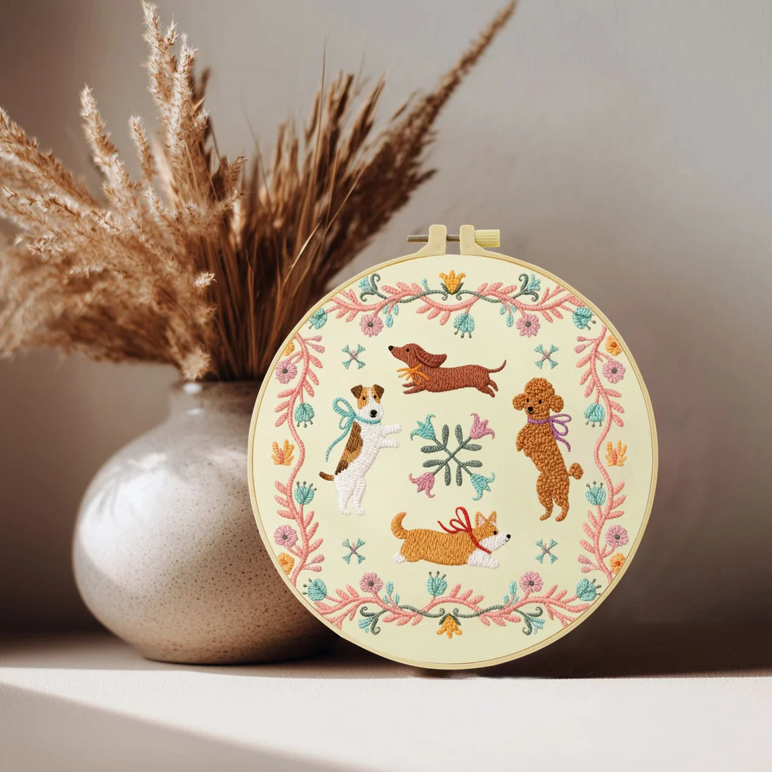 1 szt. 20X20CM/15X15CM Zestaw  – Embroidery Running Stitch recenzja i cena