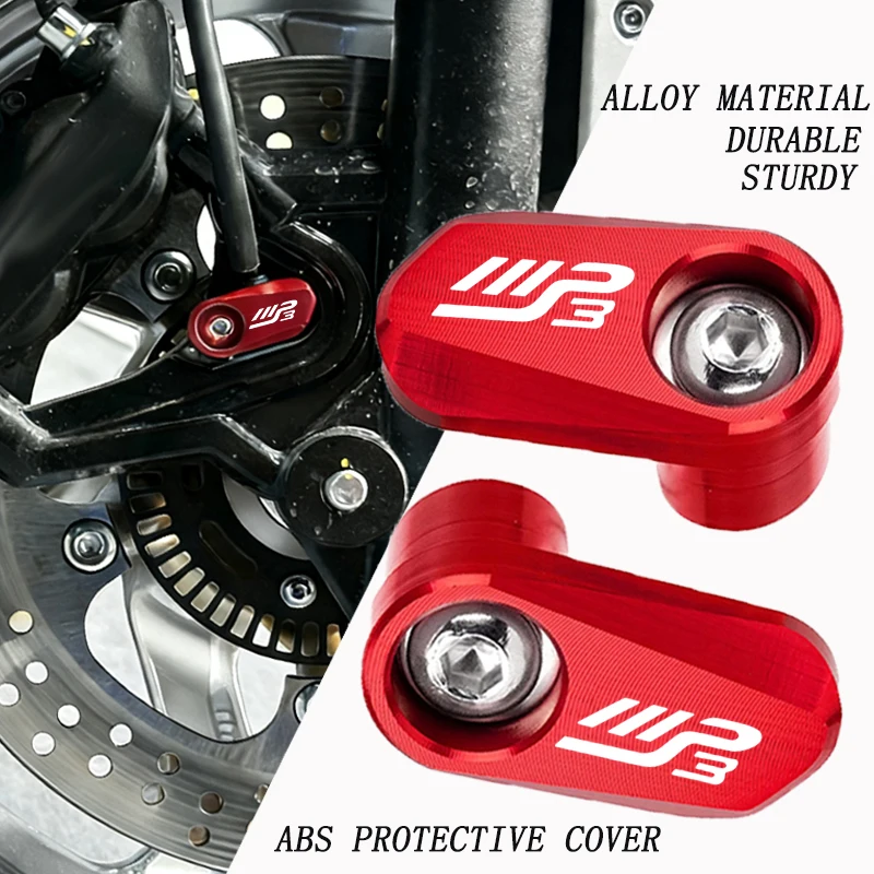 

For Piaggio MP3 250 300 400 500 MP3300 MP3250 MP3400 MP3500 Motorcycle aluminum alloy front and rear wheel ABS sensor protective