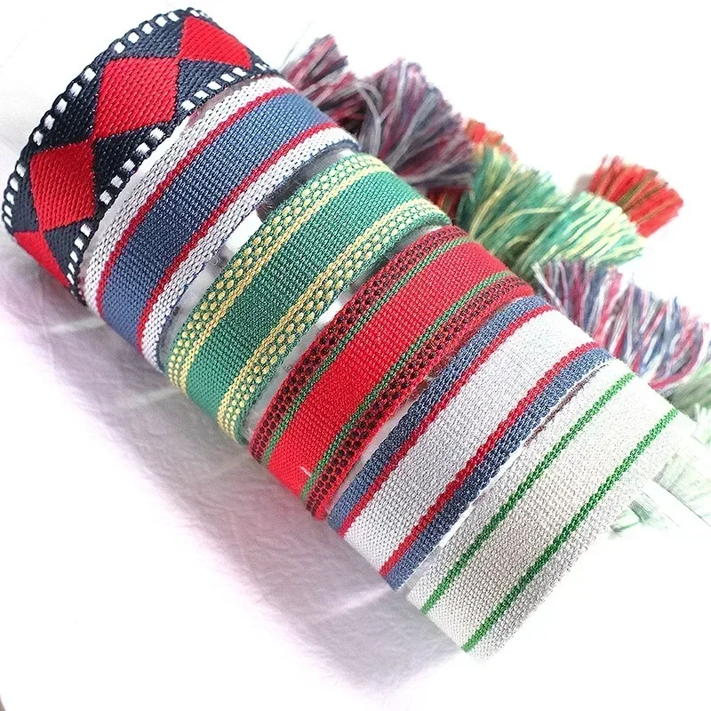 Bohemia Braided Fabric Bracelet for Women Bohemian Adjustable Bracelet Handmade Wrist Bracelet Tassel Fashion Jewelry Wholesale