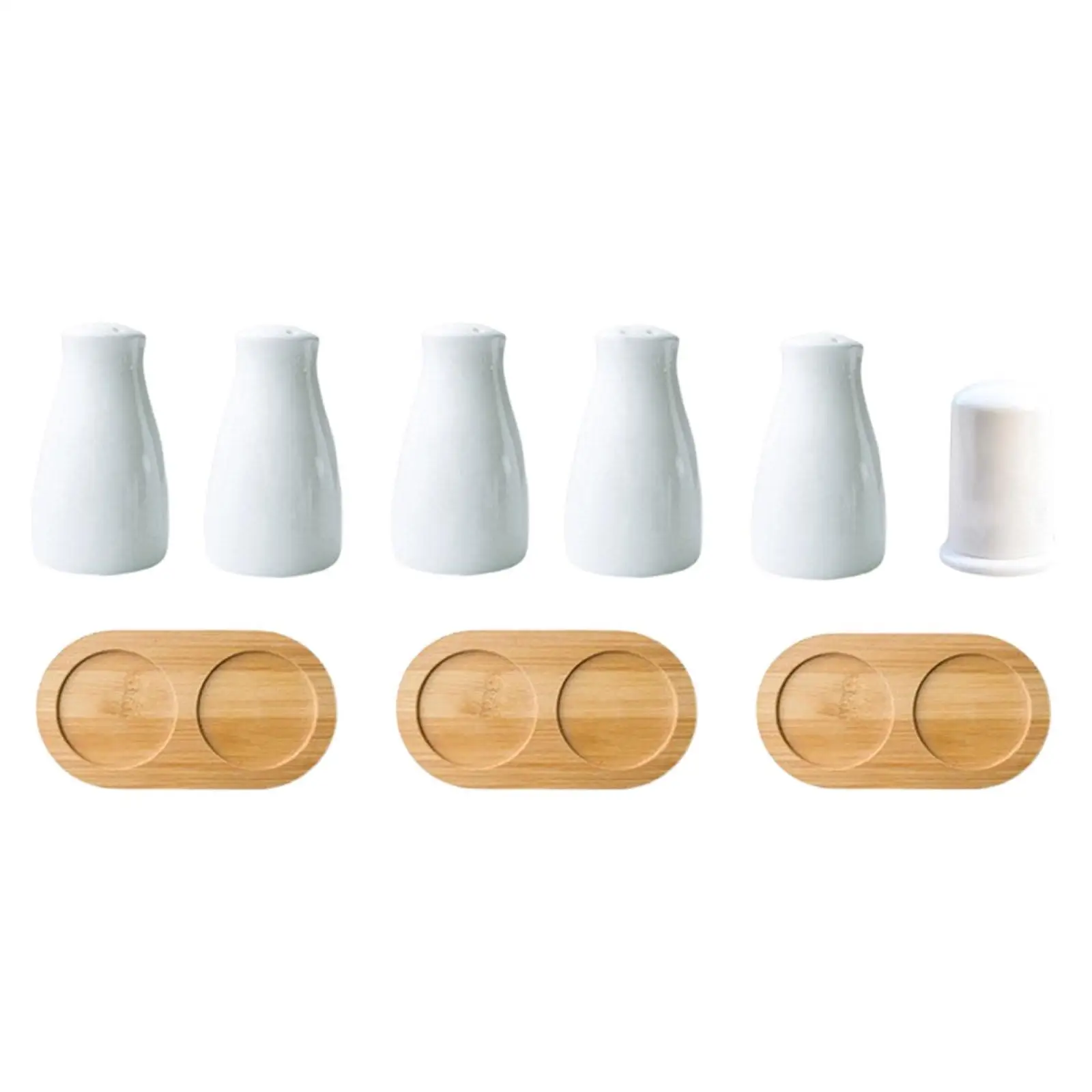 هزازات الملح والفلفل، أوعية توابل قابلة لإعادة الملء، موزع توابل المزرعة، توابل #1