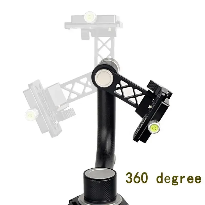 

Carbon Fiber Arca Quick Release Plate DSLR Cameras Panoramic Gimbal Tripod Head