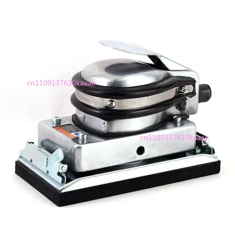 

Pneumatic Rectangular Sandpaper Machine Vibrating Air Sander Metal Rust Remover 90x165MM Polishing Sanding Machine 8000RPM