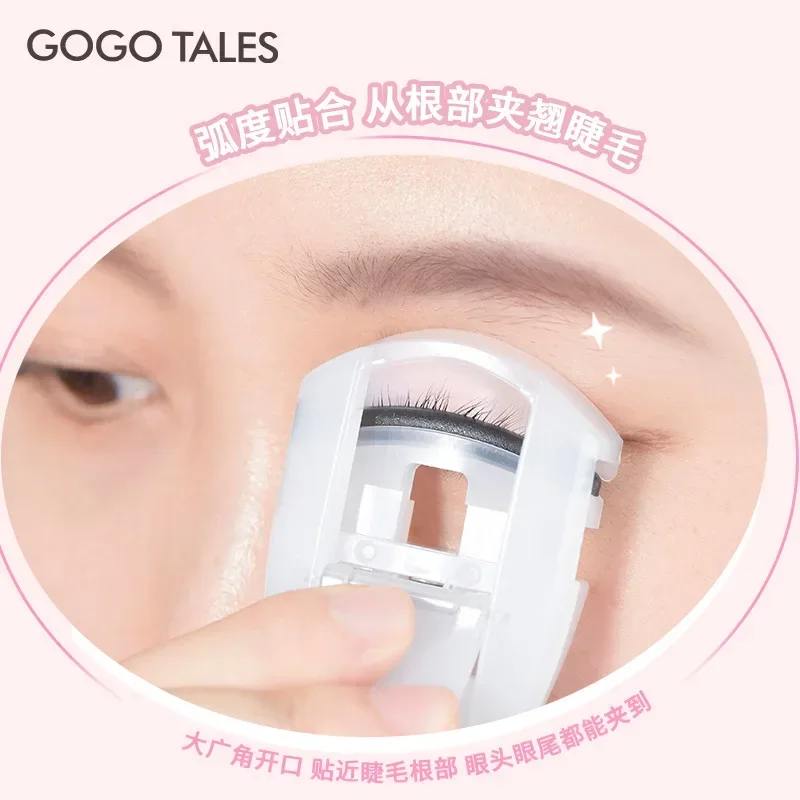 GOGO TALES eyelash curler is a natural curler that creates sunflower eyelashes