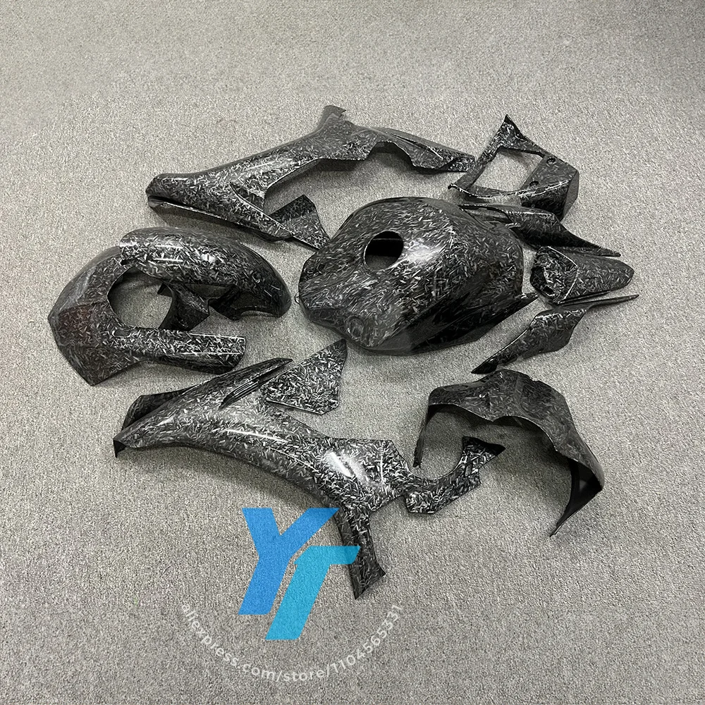 

Полный комплект обтекателя Carbon Paint для Yamaha YZF-R1 2015-2019, легкий альтернативный дизайн обтекателя с рисунком плетения