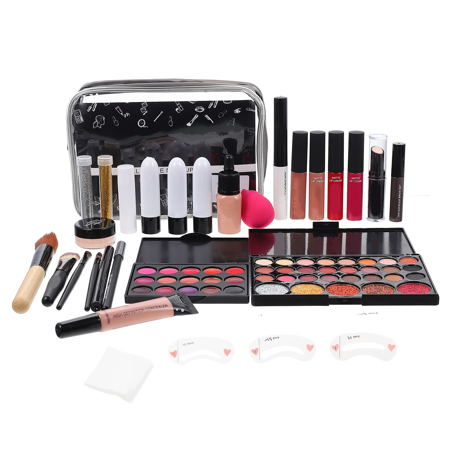

Makeup Set in one Kit Women Cosmetics Supplies Full Suits Eye Shadow Multipurpose Kit Accessories Gift