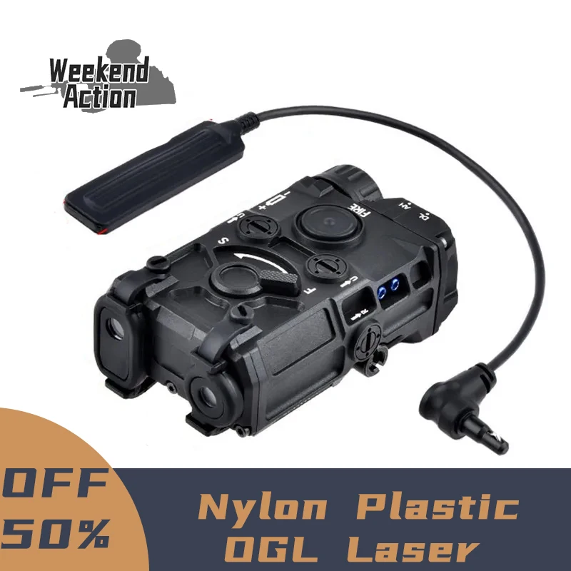 WADSN Tactical Nylon Plastic OGL Laser Red Green Blue Laser IR Laser White LED Light Brightness Adjustable Full Featured Version