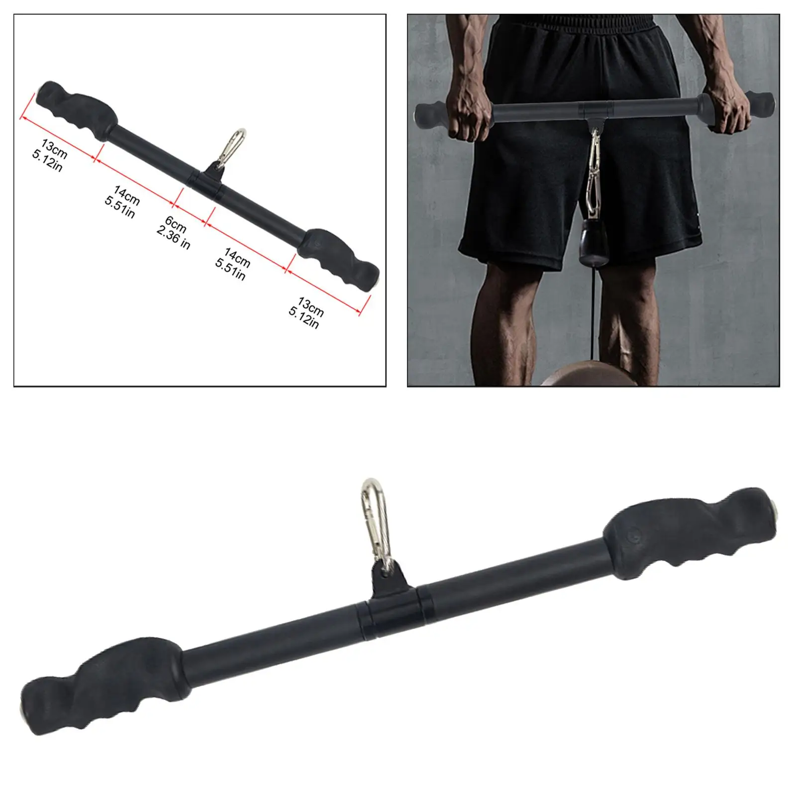 

Тянущийся трос LAT, трос для тренировки мышц плеч, трос с D-образной ручкой для упражнений, система шкивов, адаптер, ремень