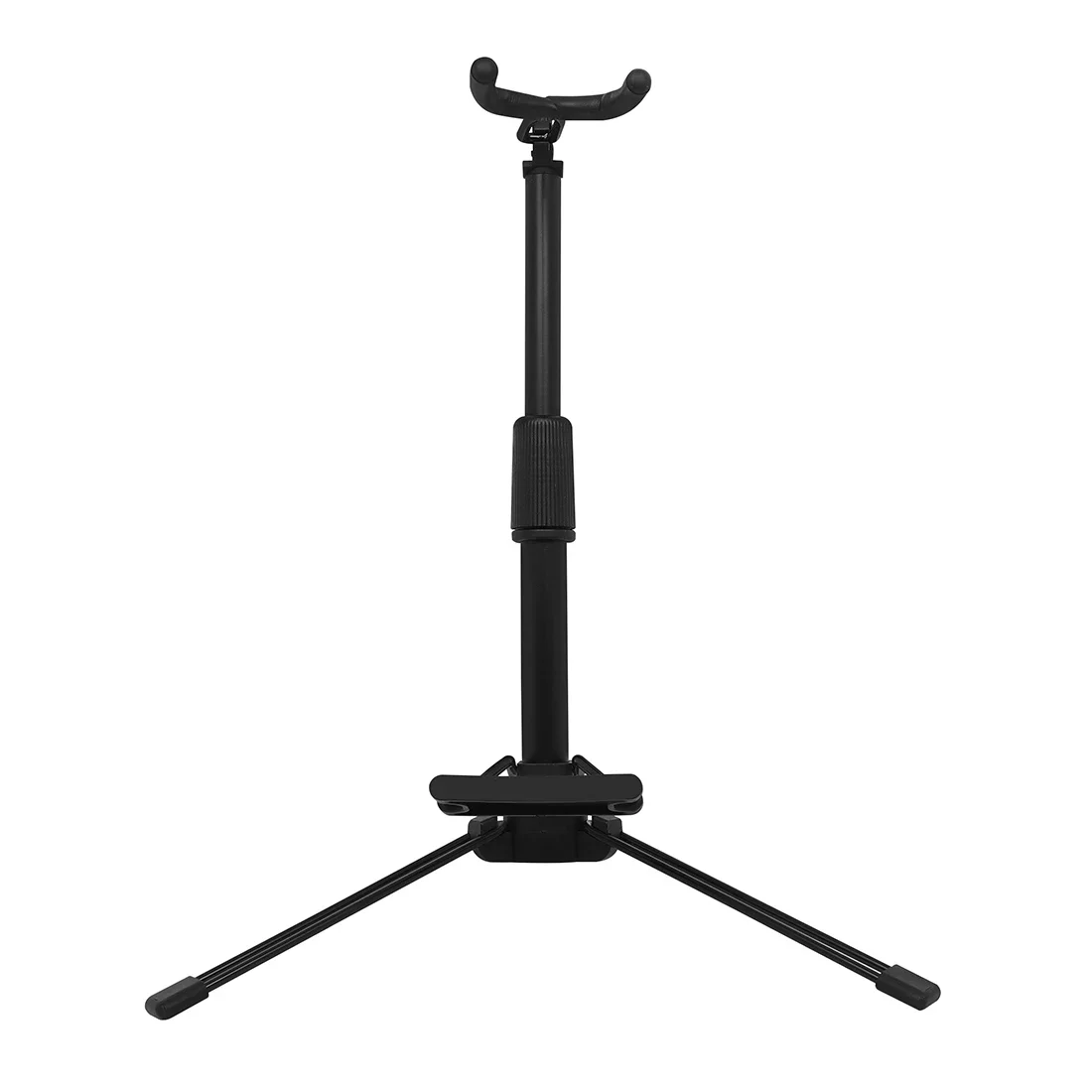 Universal Adjustable Gathered Floor Stand Portable Foldable Digital Wind Instrument Stand for Ukulele Violin Banjo Saxophone