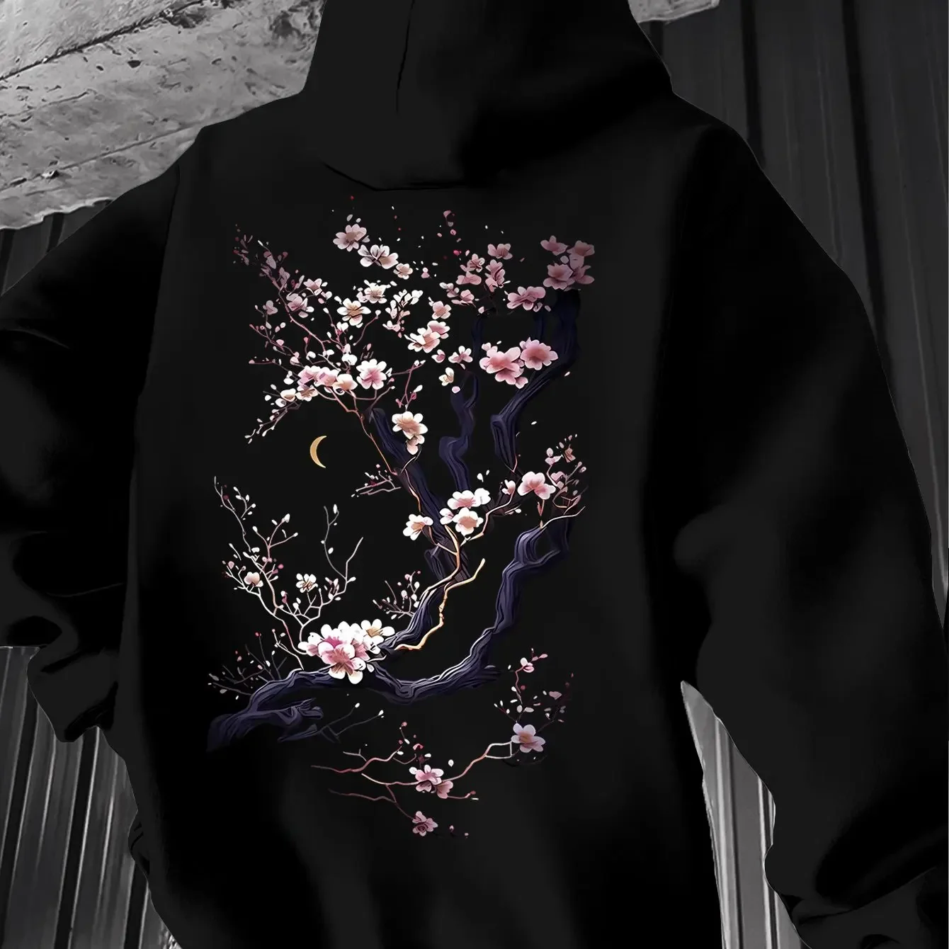 Men Women Brooklyn Believe Answer Me Vintage Letter Hoodie Multi‑Position Chest Print Casual Loose Pullover Hooded Sweatshirt