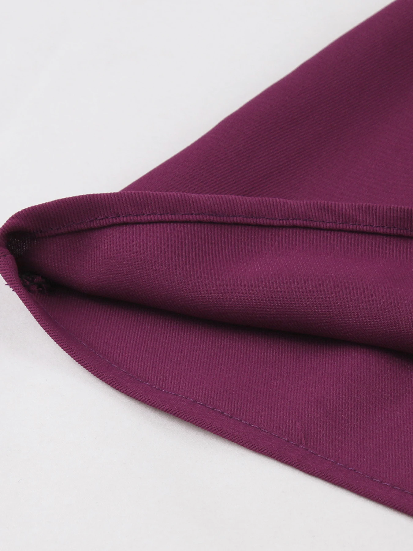 Tonval – robe de soirée d'halloween brodée de chat bicolore noir et violet pour femmes, boutons sur le devant et robes plissées évasées