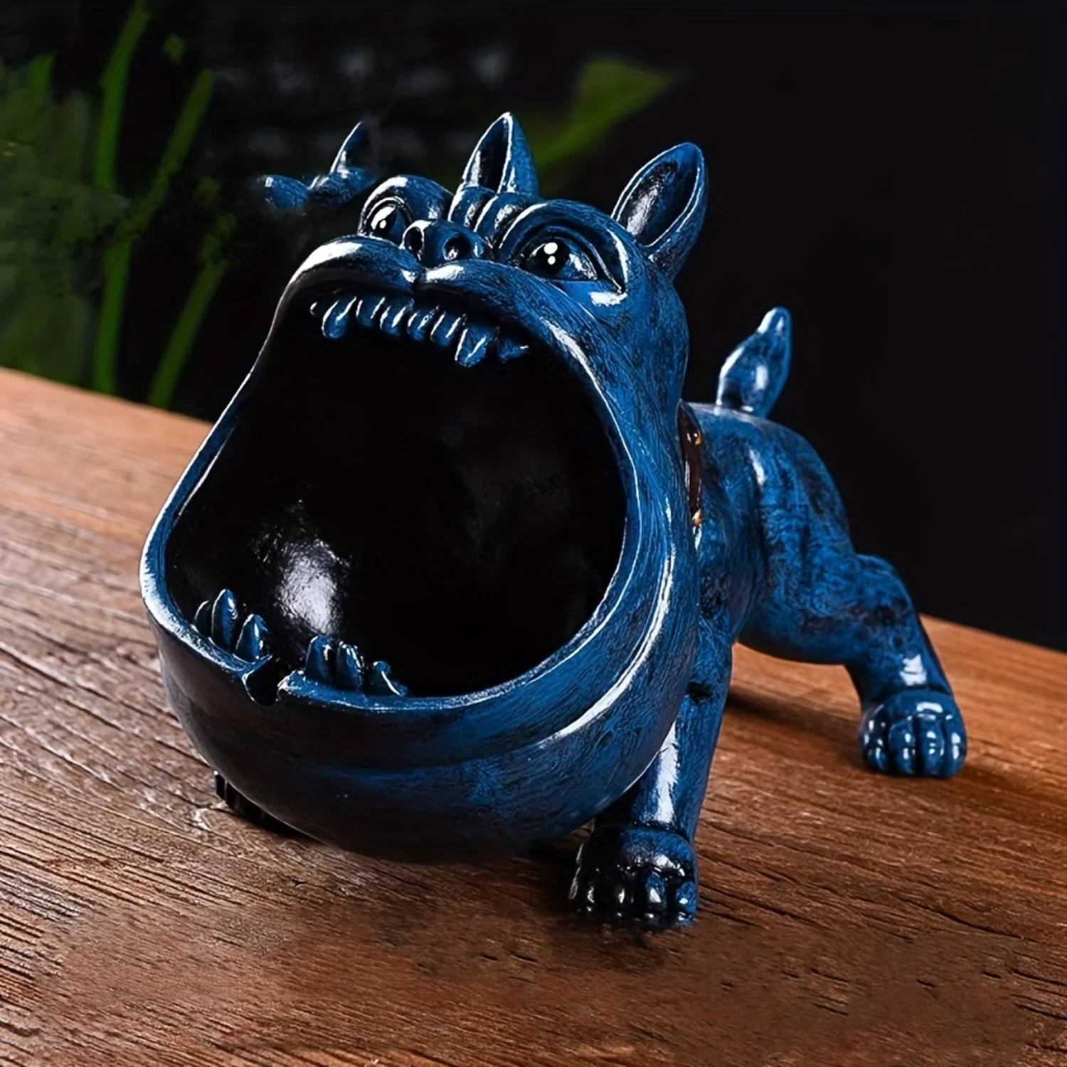 Creative Dog Ashtray, Tray Ornament, Decorative Household Ashtray for Hotel, Office - Fancy Gift for Men & Women - Decor, Gadget