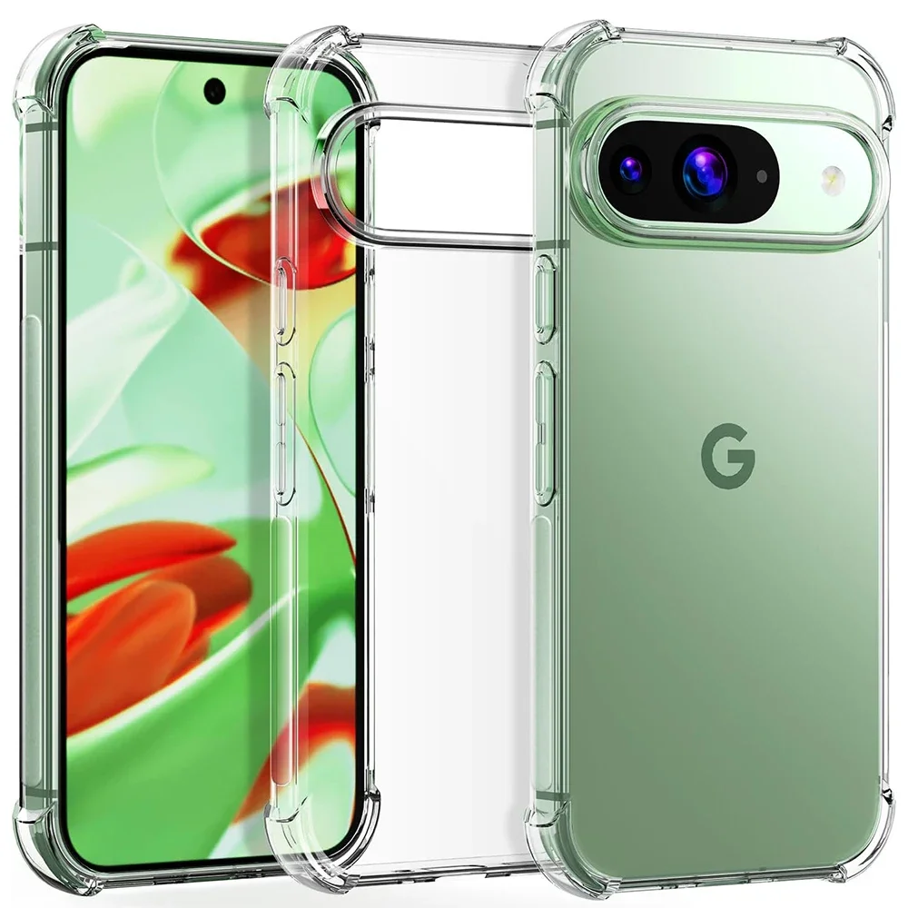 Stoßfeste Silikonhülle in Militärqualität für Google Pixel 10 9 11 Pro XL 10A 9A 8A 7A 6A 6 7 8 Pro 4 4A 5 5A 3 3A XL Cover