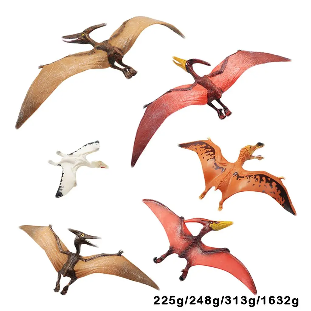 Realistic Jurassic Dinosaur Pterosaur Figures Toys Gift Play Jungle Decor