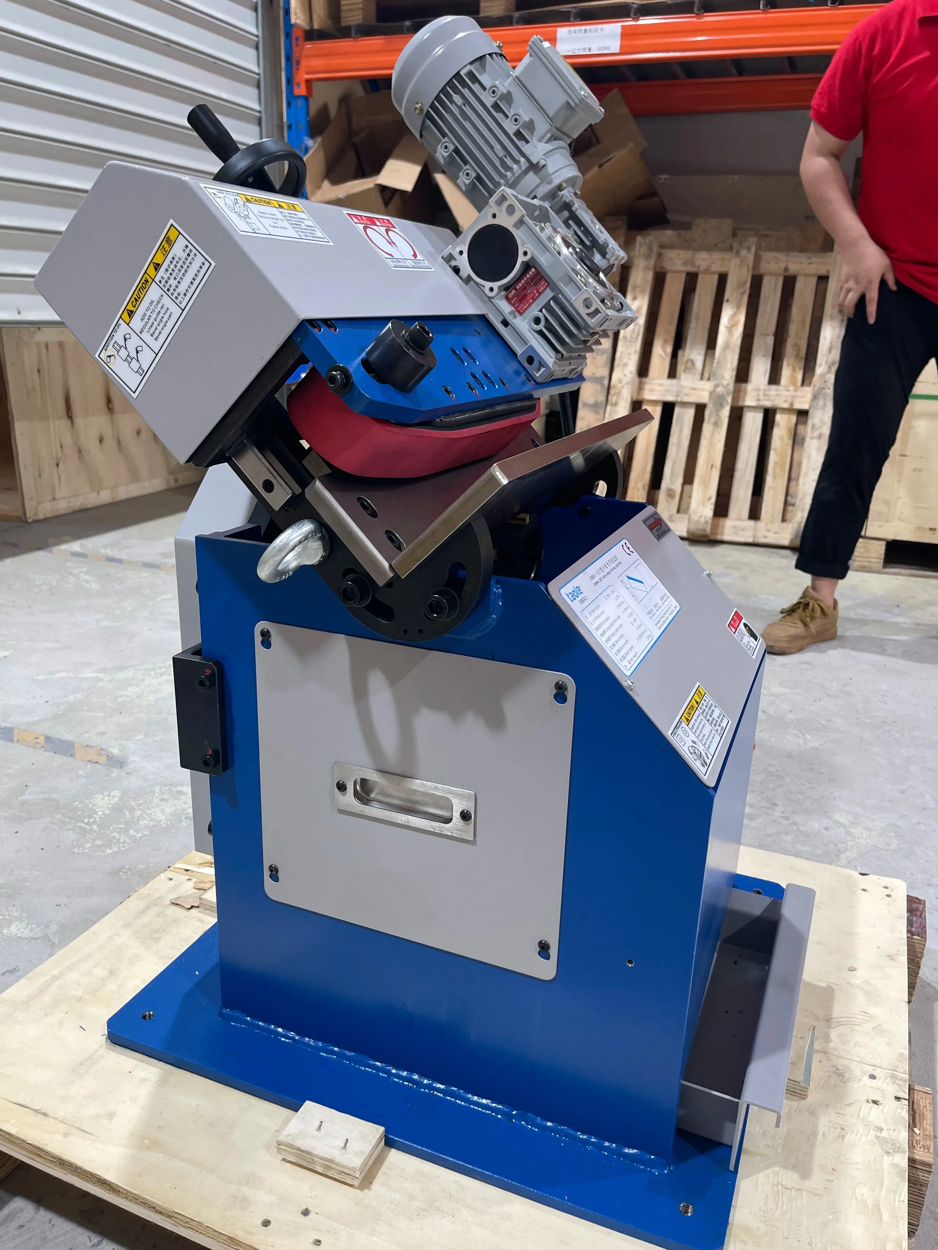 Stationary Edge Milling Machine for Bulk Metal Sheet Beveling Steel Plate Beveler