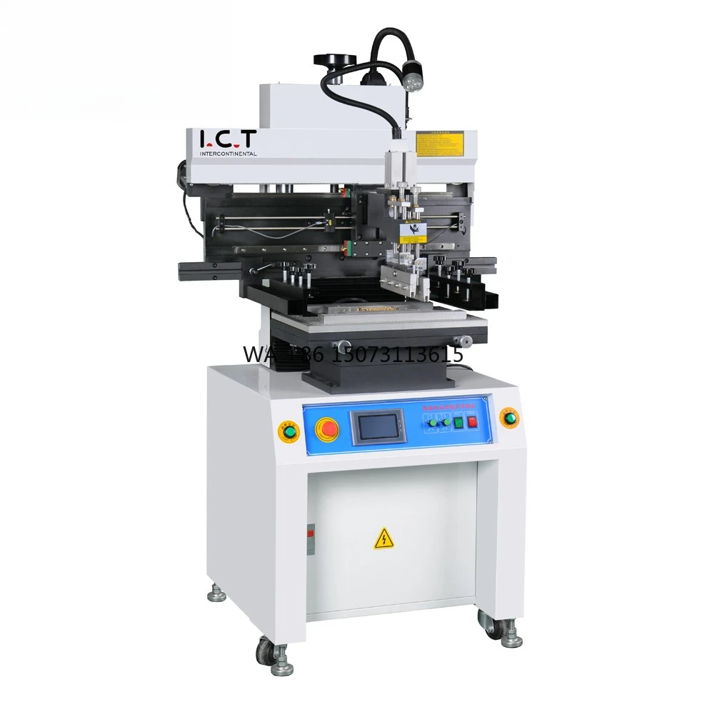 SMT Production Line SMT PCB Stencil Printer Solder Paste Printing Machine Semi Automatic PCB Stencil Printer