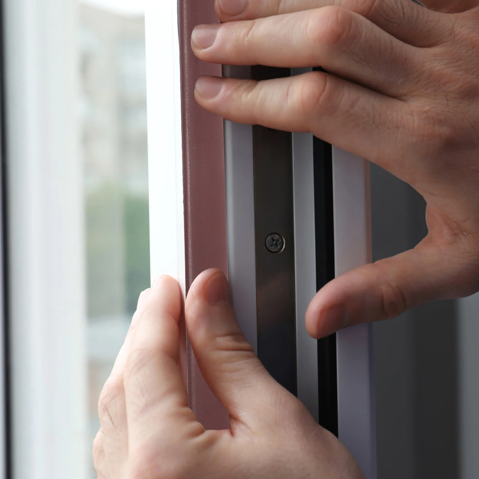 ذاتية اللصق الباب الطقس تجريد شريط عازل حجم كبير مانعة لتسرب الماء مشروع سدادة لنافذة الباب عازل للصوت 15 متر #2