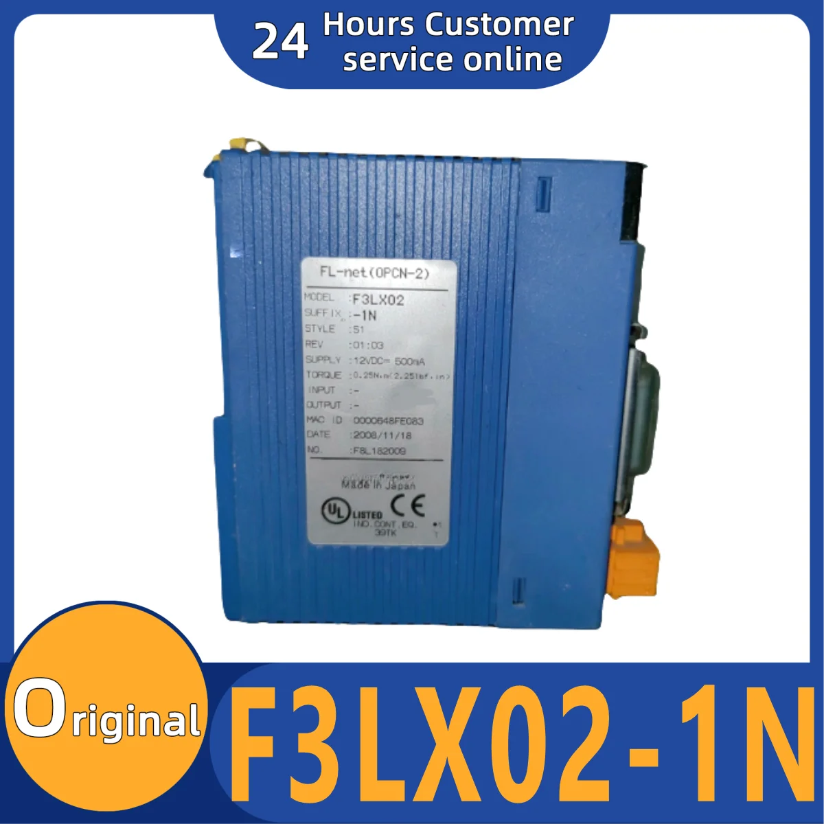 

Новый оригинальный модуль Φ F3LX02-1N F3DA02-0N F3RZ91-0F F3YC08-0C