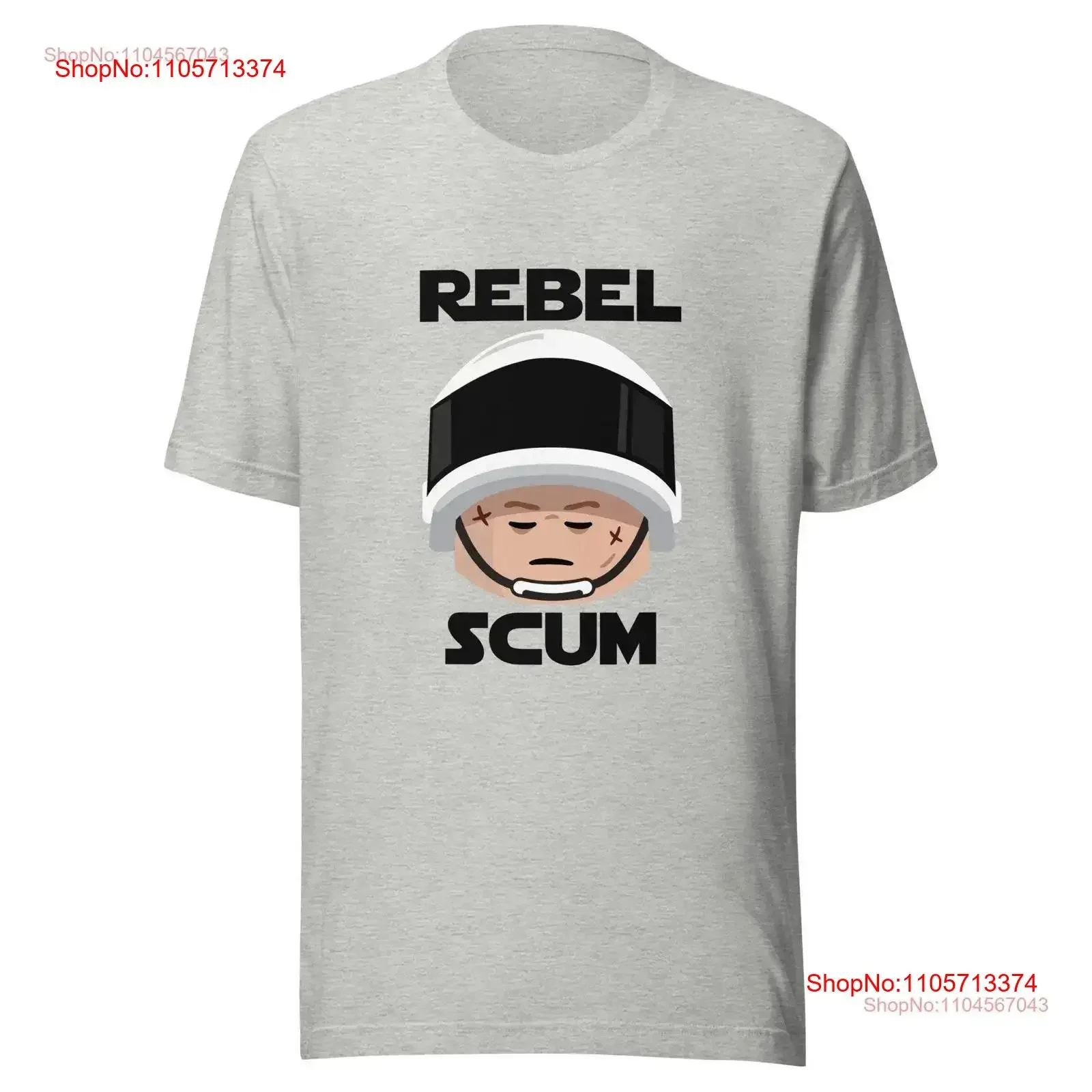 Rebel Scum T Shirt vintage Washed fashion streetwear homme Unisex Top For Everyday Wear graphic designer clothes Casual