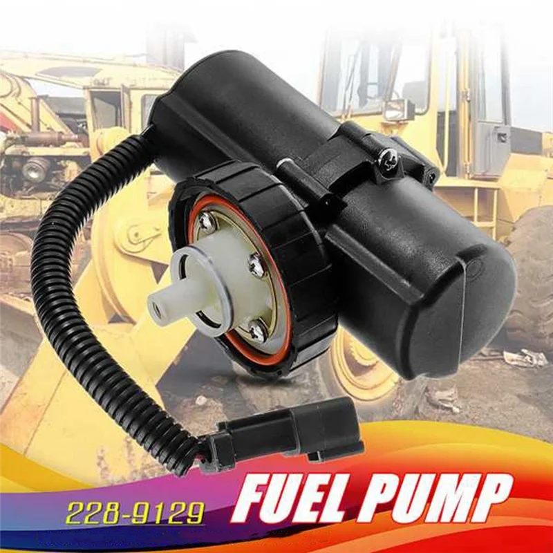 2 ชิ้นการใช้ปั๊ม 228-9129 2289129 สําหรับ Caterpillar Backhoe 414E 416D 416E 420D 420E 422E อะไหล่รถขุด