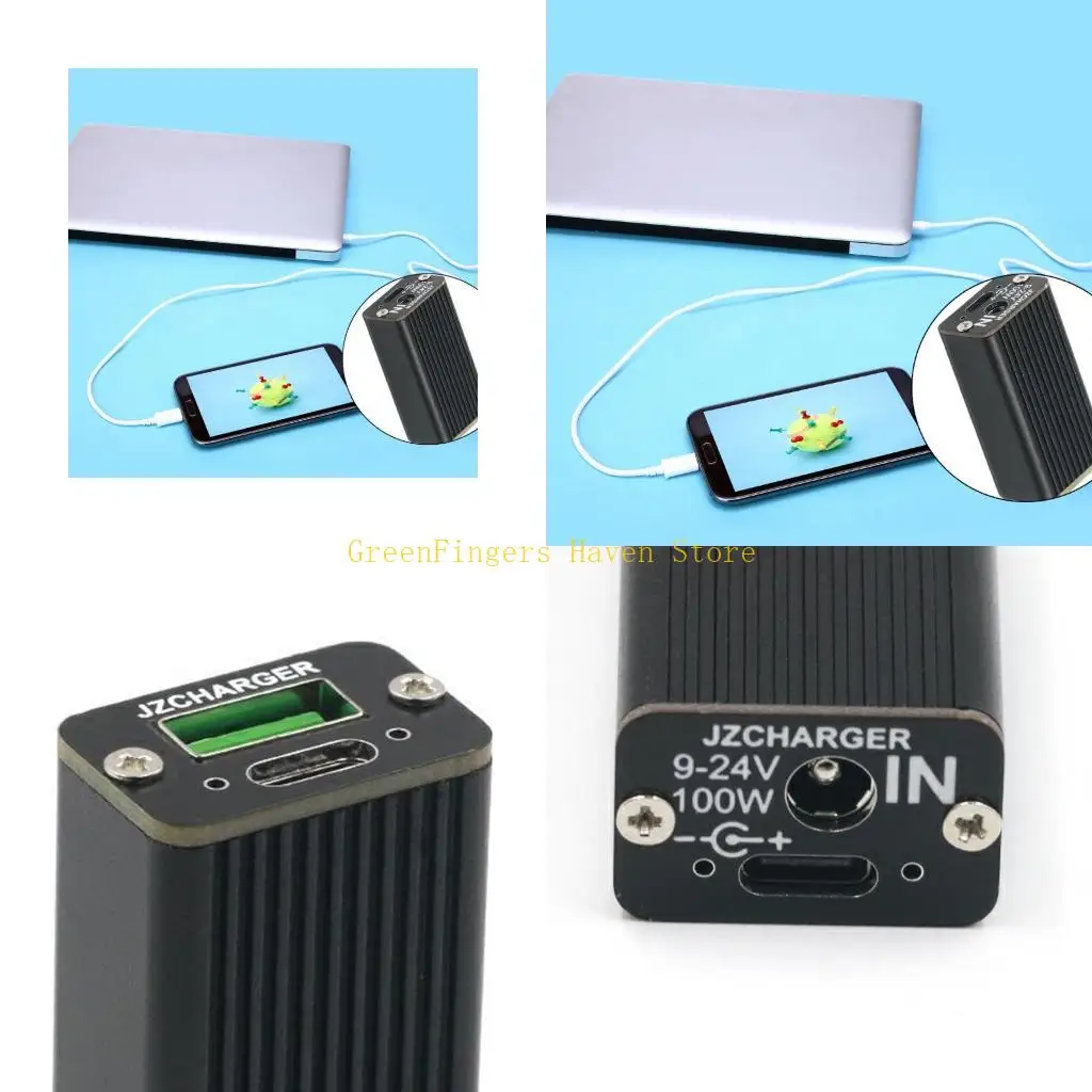 

F68D двойной порт, 100 Вт, модуль зарядки, плата для быстрых зарядных устройств, плата для быстрых зарядных устройств, размер