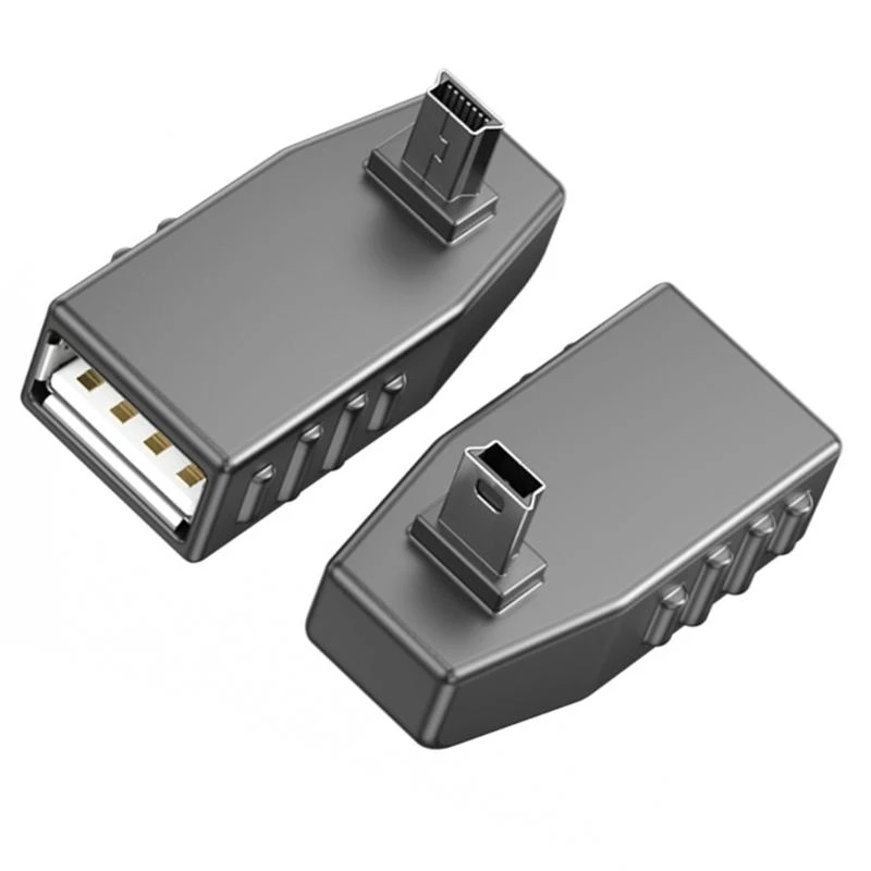 83CE USB A Female To USB 5Pin 5 Pin Male OTG Adapter for Digital Camera MP3 Mobile