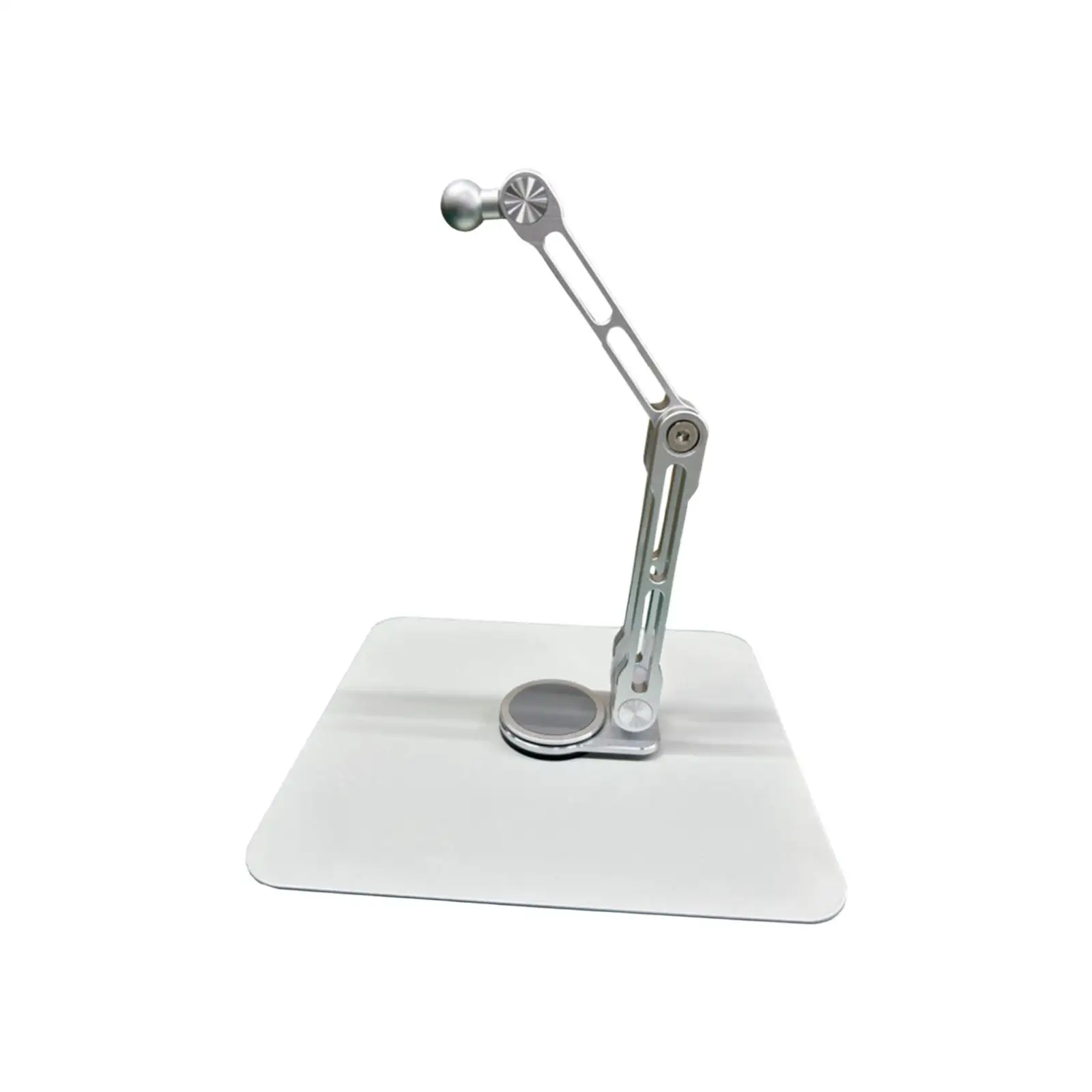 

Ball Head Tablet Support Adjustable Height Foldable Non Slip Phone Holder Cell Phone Stand for Library Home Office Table Cafes