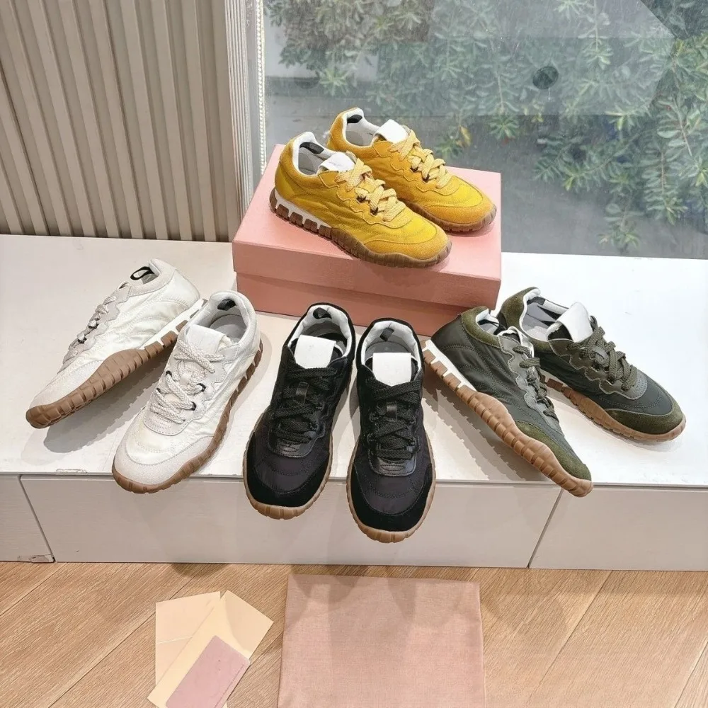 

2026 Spring New Women's Round Toe German Army Trainer Shoes Sneakers Casual Sports Shoes Fashion Trendy Daily Wear