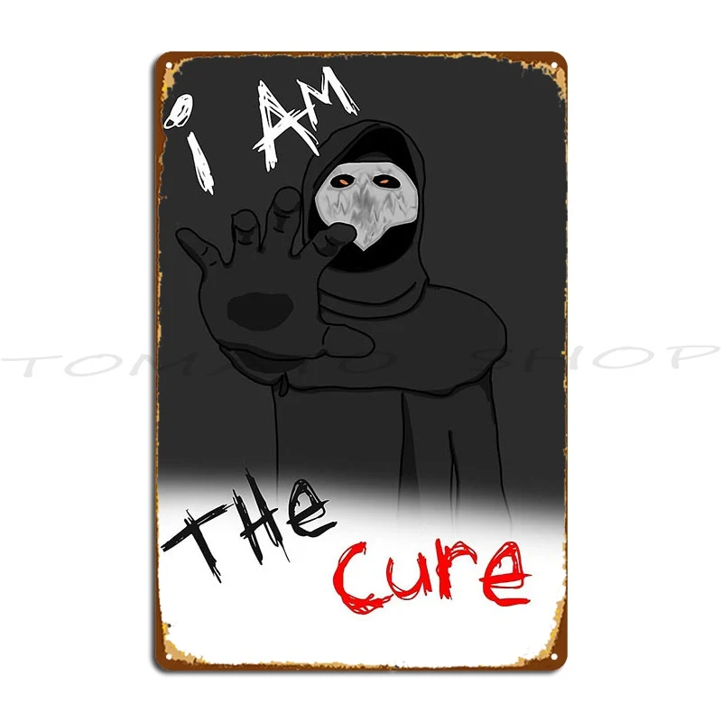 Scp 049 The Cure Metal Plaque Poster Living Room Personalized Wall Decor Garage Decoration Designing  Tin Sign Poster
