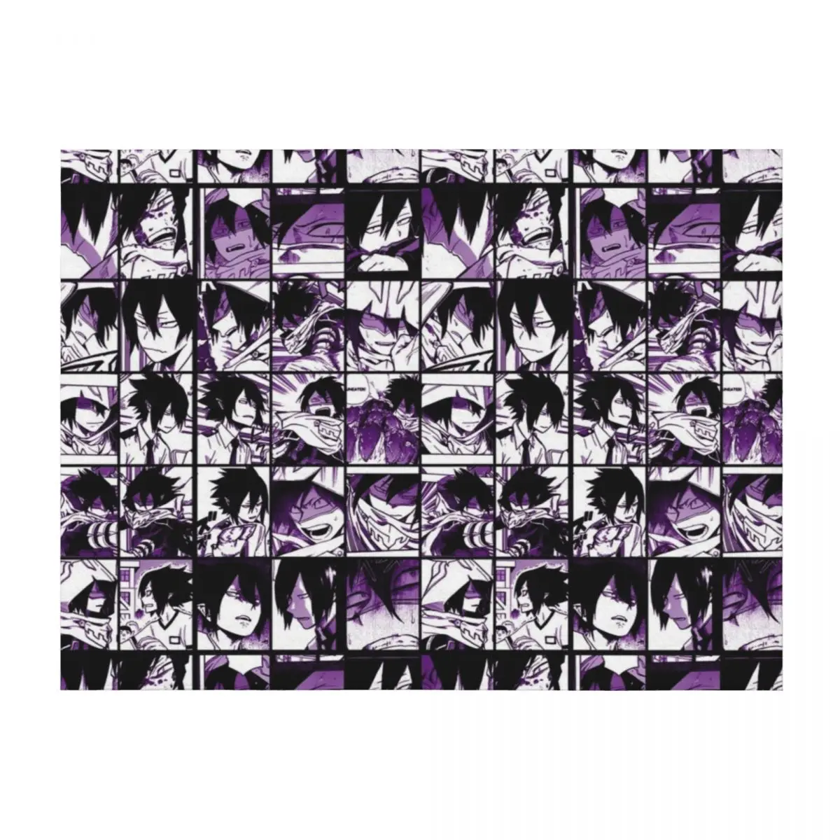 

Tamaki Amajiki Collage color version Throw Blanket Decorative Sofas Polar Hairys Blankets