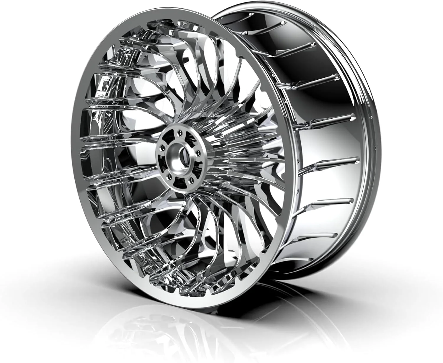 18x8.5 كروم العجلات الخلفية ل 2014-2017 سوفتيل اندلاع استبدال أجزاء الملحقات عجلات لايحتاج عجلات الحافات