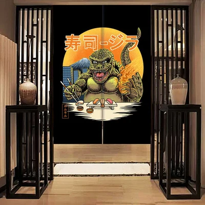 

Ukiyo-e японская сумо борцовская дверная занавеска Izakaya суши магазин дверной проем занавески ресторан кухонная перегородка Noren полузанавеска