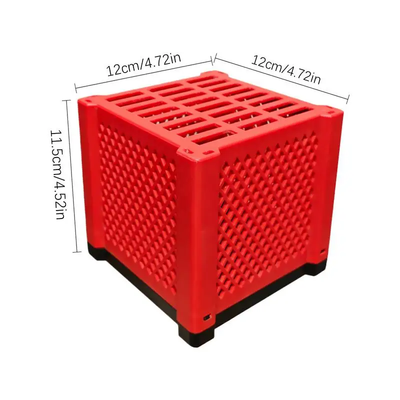 Aquariumfiltratiekubus Ultrasterke filtratie en absorptie geactiveerde houtskoolblokjes voor zwembaden Waterzuiveraarkubus