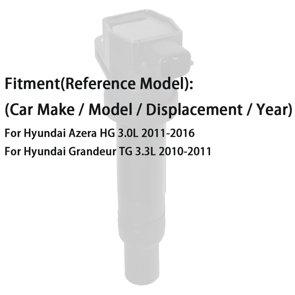 6PCS Ignition Coil For Hyundai Azera HG Grandeur TG 3.0L 3.3L 2011-2016  273013CEA0 Accessories