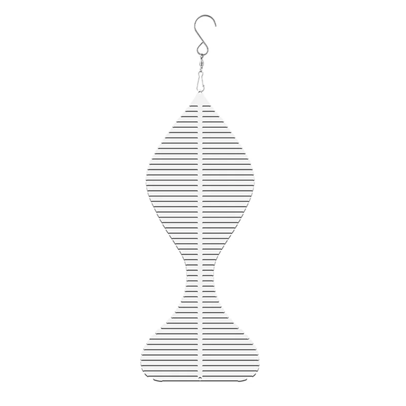 

A21I-Helix Fishtail Sublimation Wind Spinner Blanks Double Sided 3D Fishtail Aluminum Metal Wind Sculpture Garden Ornaments