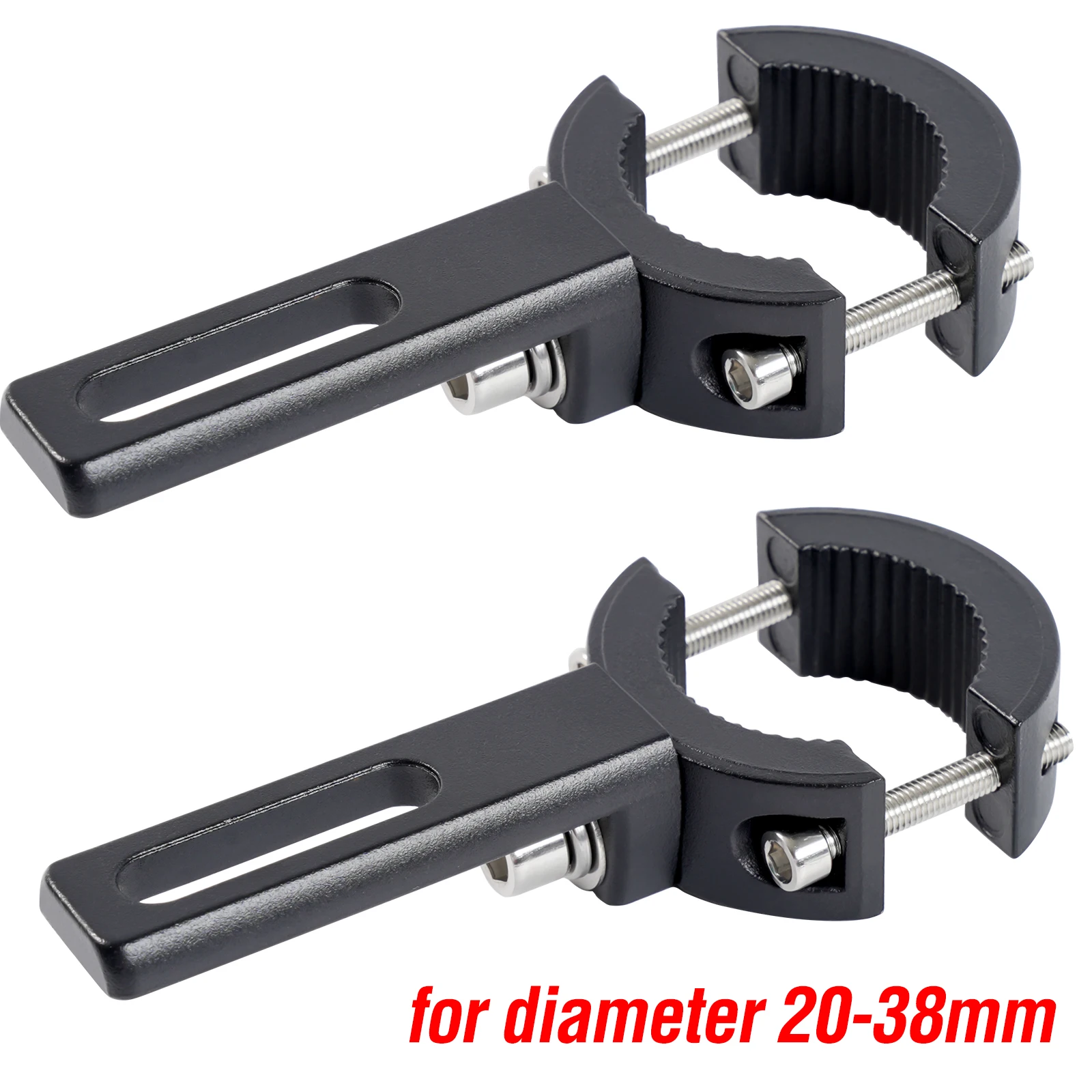 Auxiliary Led Motorcycle Lights Bracket Moto Spotlights Holder Motorcycle Headlight Support Fronnt Fork Bracket Clamp Fixation