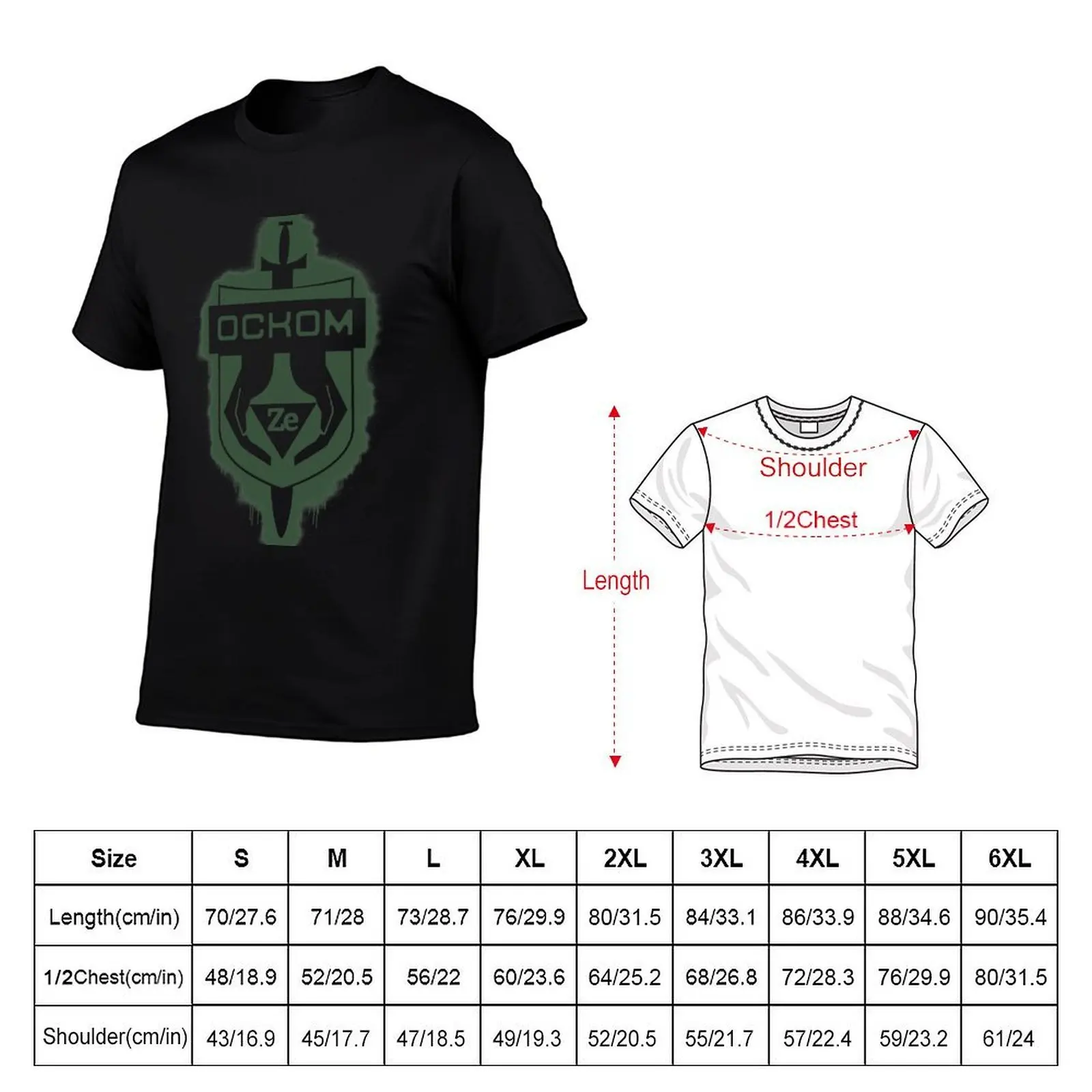 Metro Exodus - ОСКОМ Spraypaint version T-Shirt t shirts for man graphic funny cotton t shirt pack T-Shirt