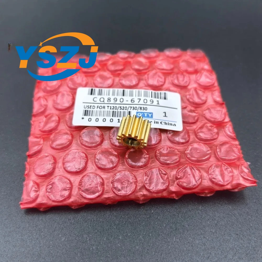 

10 шт., высококачественная режущая шестерня каретки для HP DesignJet T100 T120 T125 T130 T520 T525 T530 T730 T830 CQ890-67091 CQ890-67108