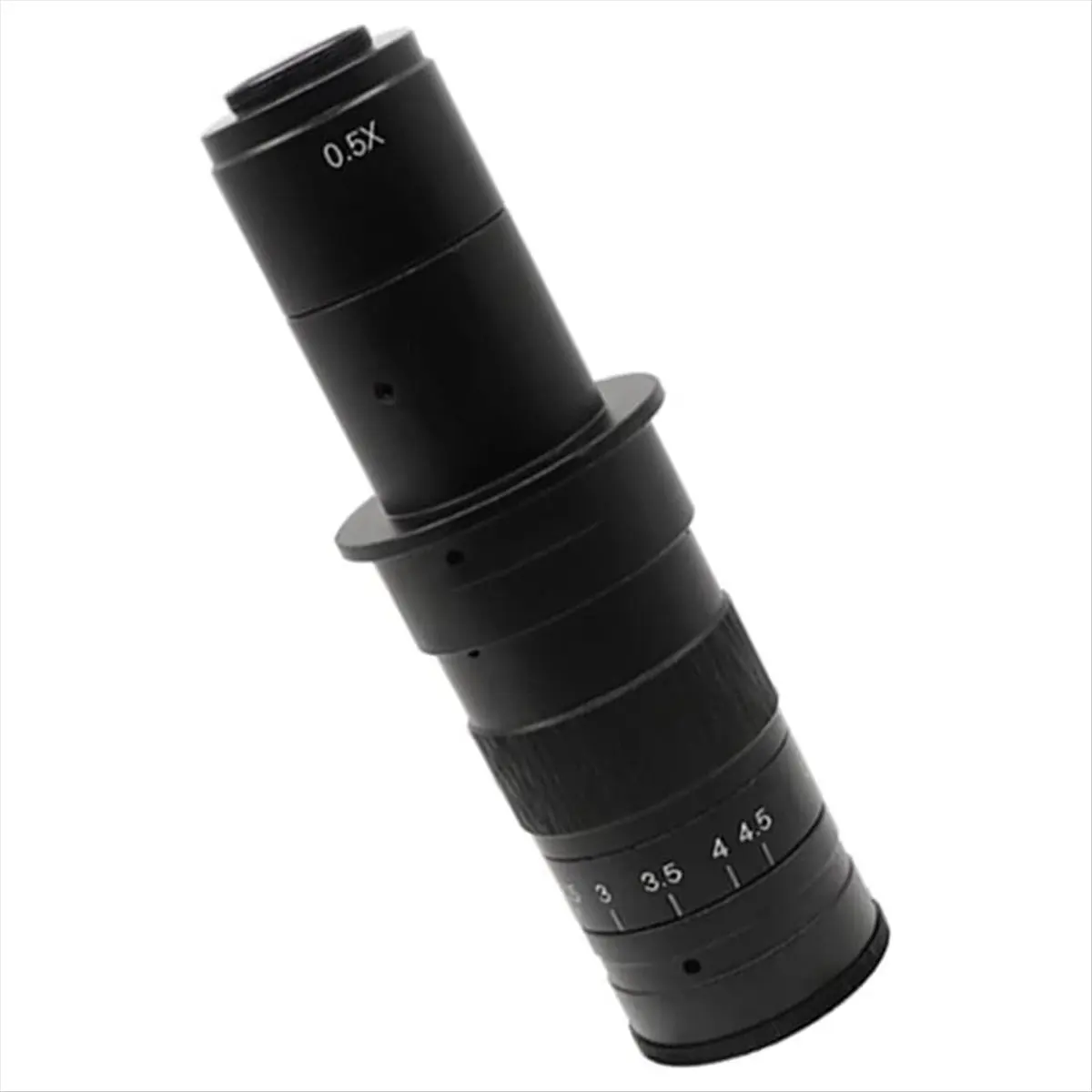 |NEWAA73|Lab Microscope Accessories Adjustable Magnification C Mount Lens for -Compatible VGA USB Microscope Camera 180X