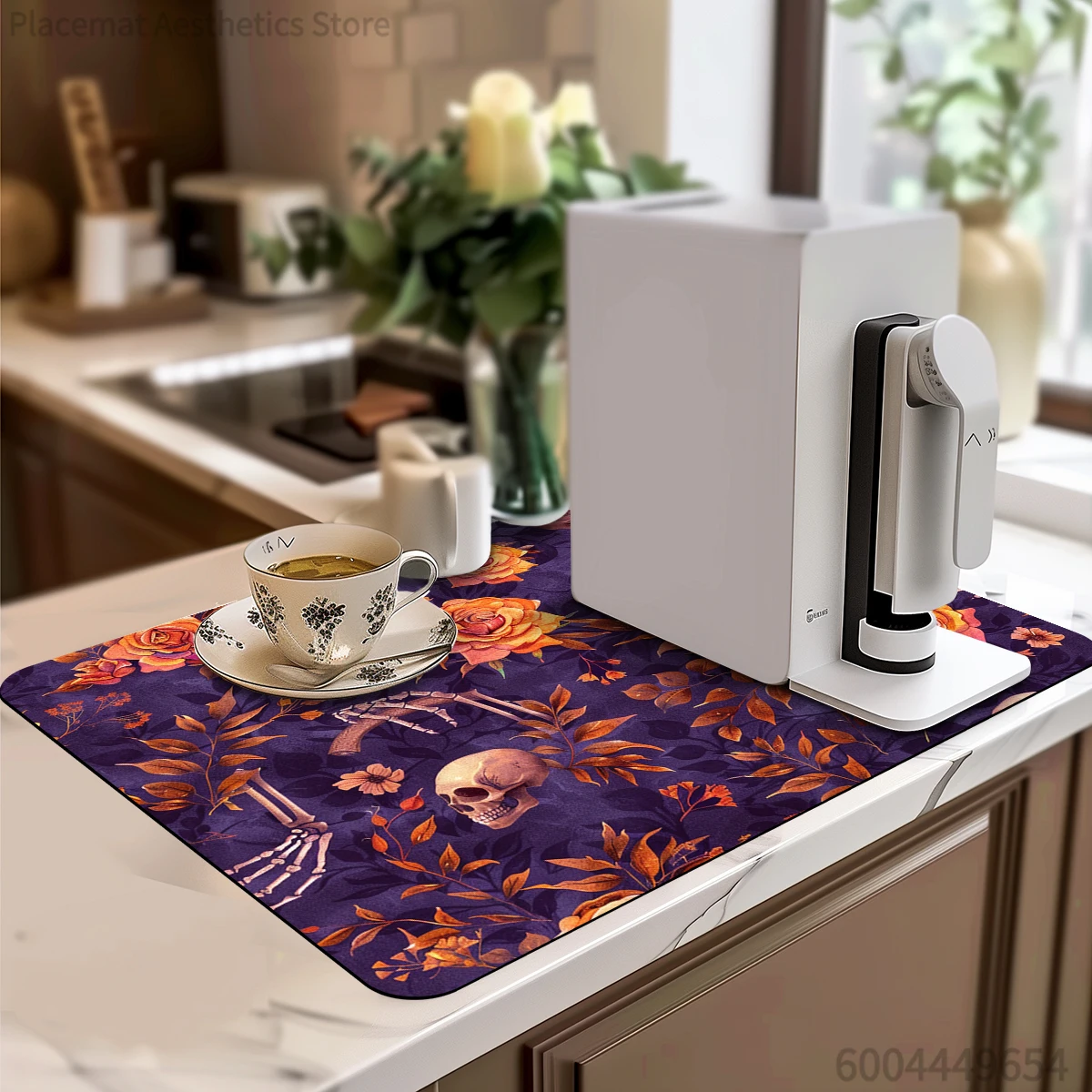 Bar Mat Rubber - Tapete de secado para tazas de