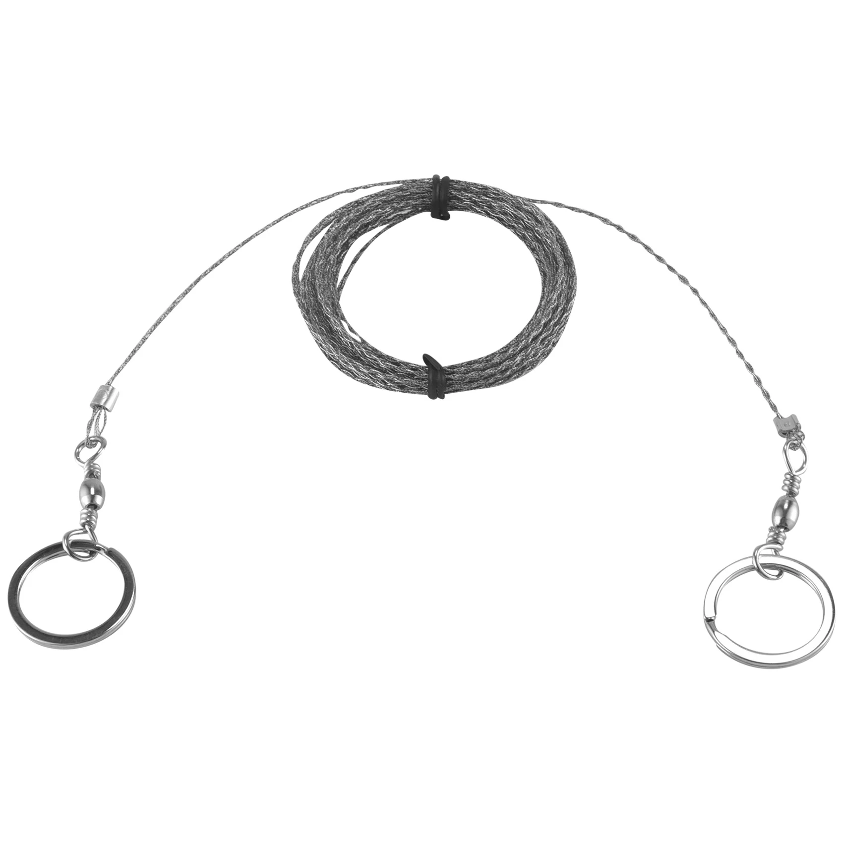 A06K Outdoor Hand-Drawn Rope Saw 304 Stainless Steel Wire Saw Camping Life-Saving Woodworking Super Fine Hand Saw Wire 5M