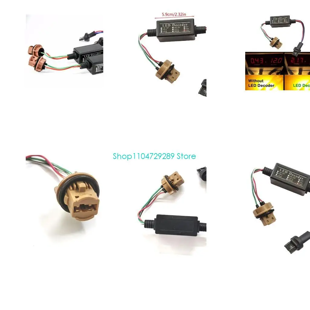 

D8KE Versatile LED Decoders Fault Eliminators for Upgrading Vehicle Lighting Systems