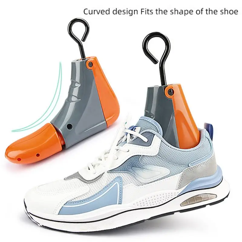 Shoe Trees Stretcher Widener Expander 4-Way Adjustable Length Width For Lace & Zipper Shoes Portable Shoes Tree Holder